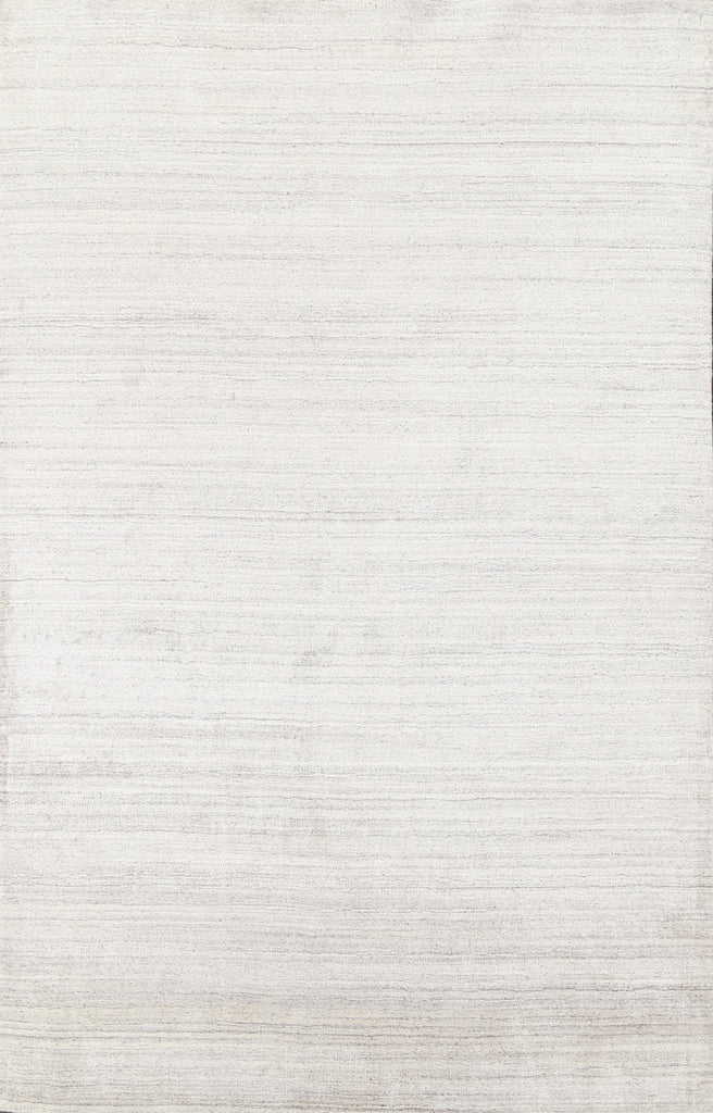 Ivory Contemporary Wool Area Rug 5x8