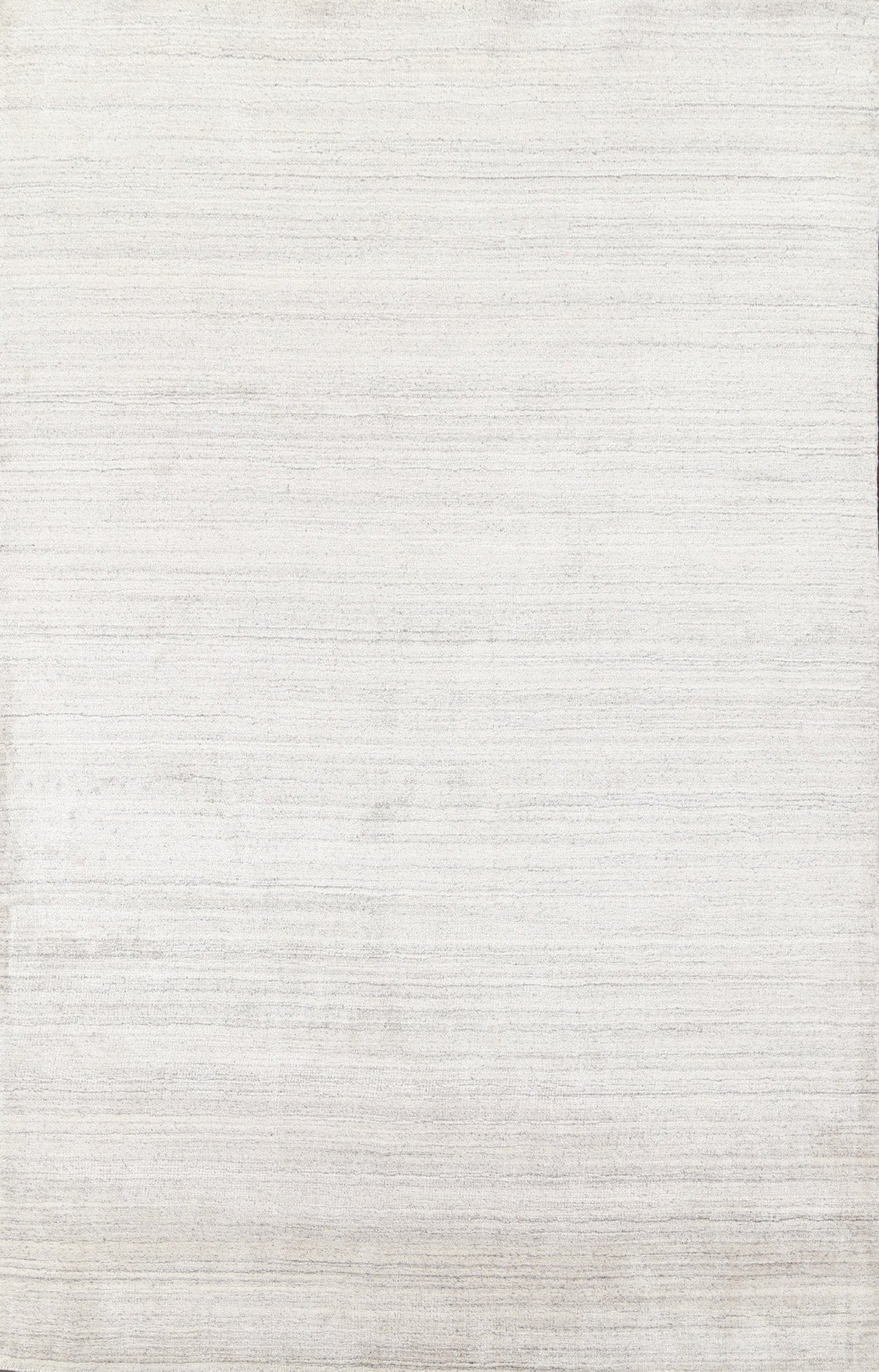 Ivory Contemporary Wool Area Rug 5x8