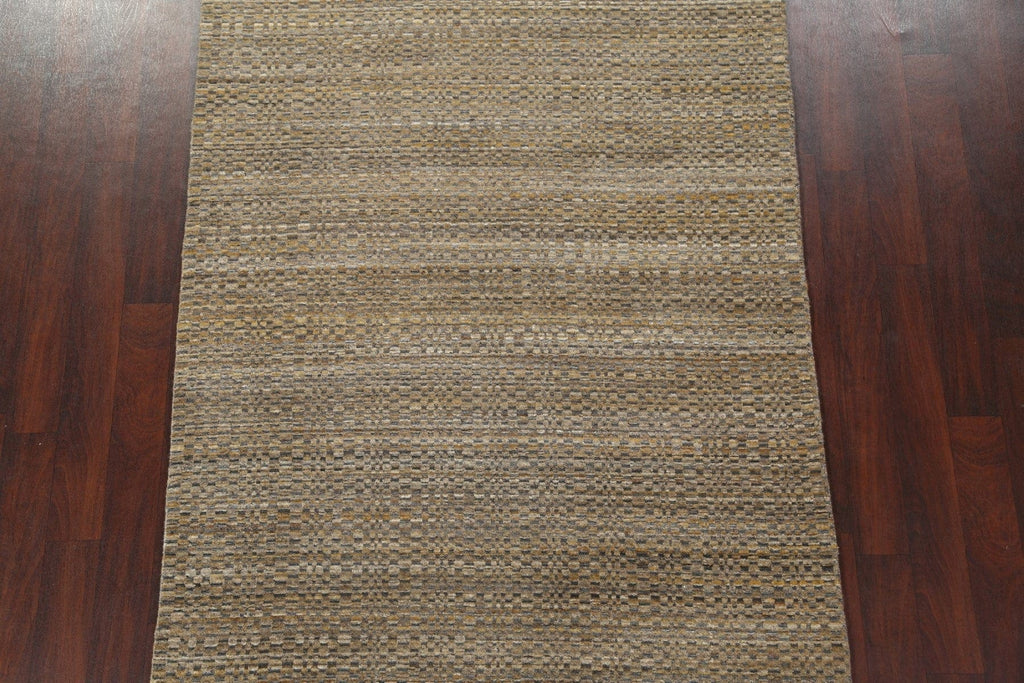 Wool Contemporary Oriental Area Rug 5x8