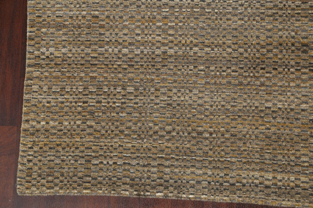 Wool Contemporary Oriental Area Rug 5x8