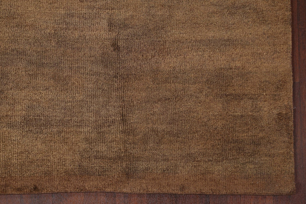 Brown Contemporary Area Rug 5x7