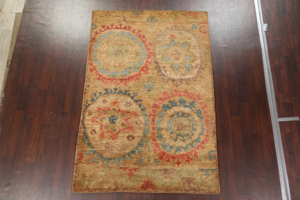 Handmade Abstract Oriental Area Rug 6x9