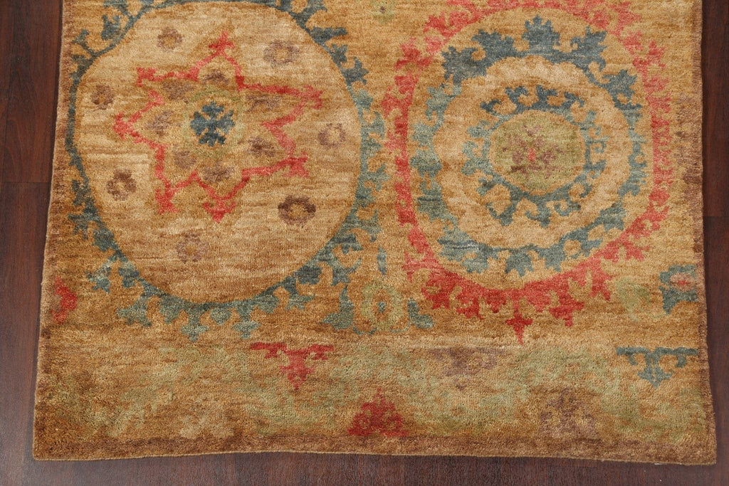 Handmade Abstract Oriental Area Rug 6x9