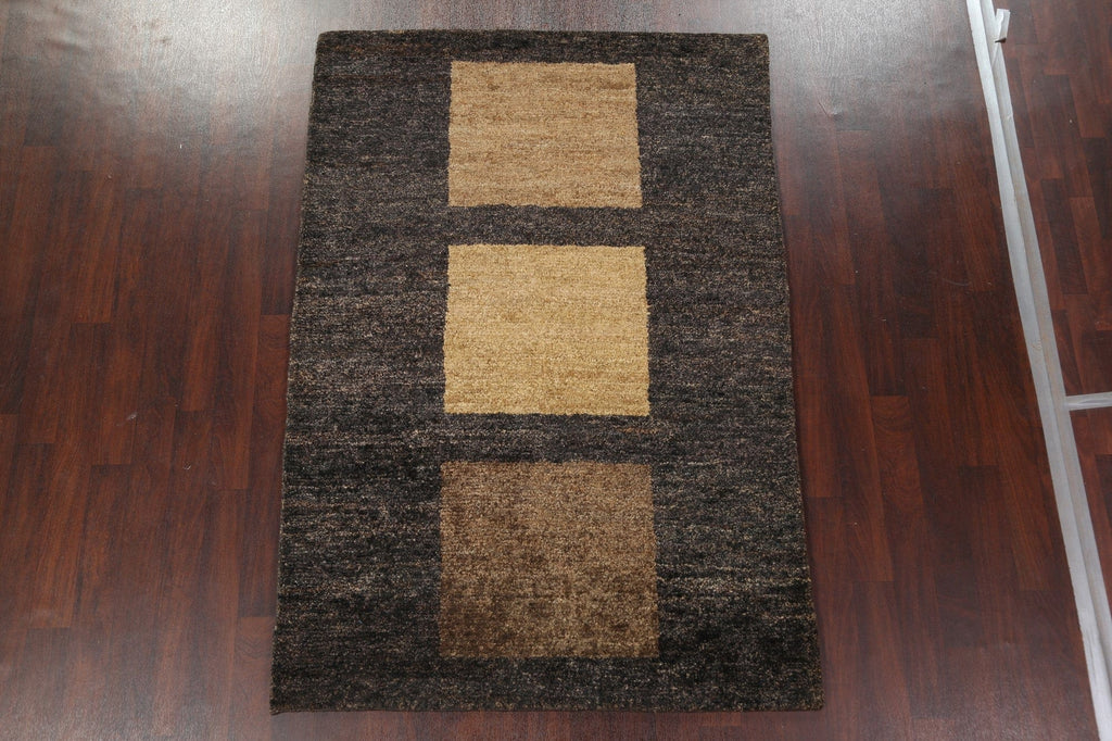 Geometric Contemporary Oriental Area Rug 5x8