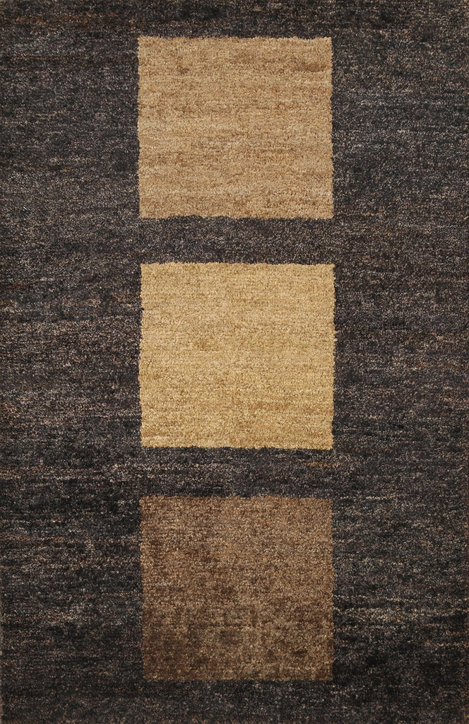 Geometric Contemporary Oriental Area Rug 5x8