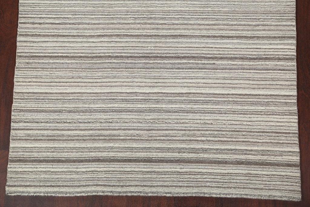 Stripe Gabbeh Oriental Area Rug 5x8