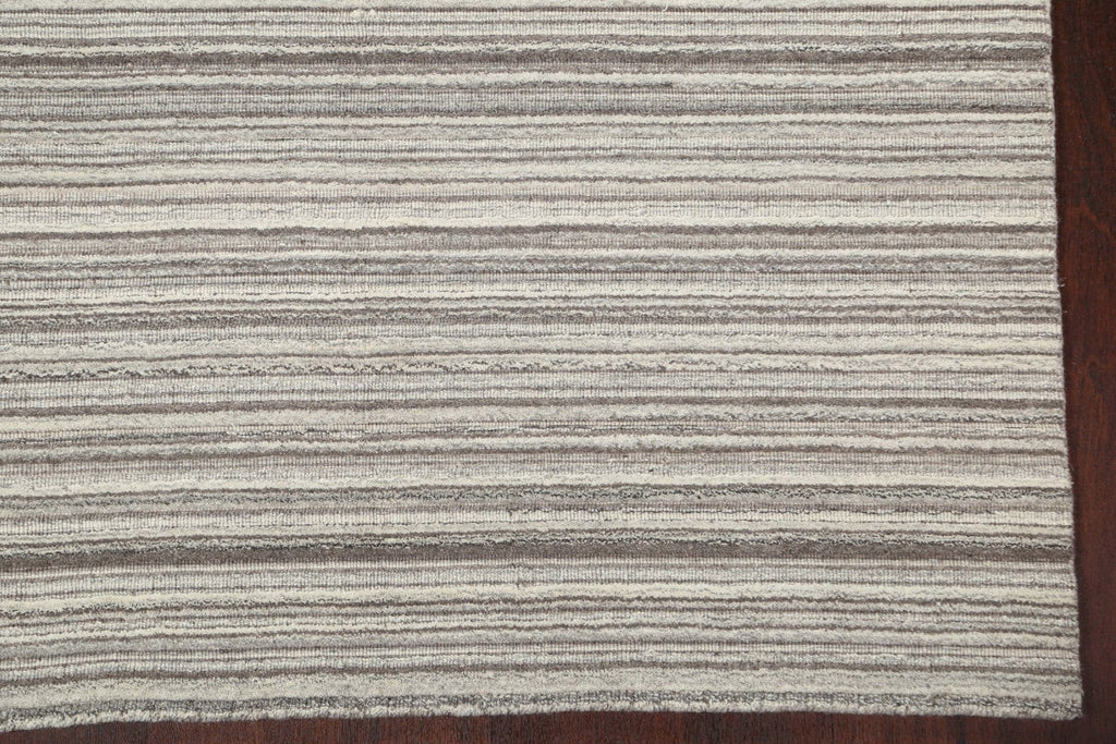 Stripe Gabbeh Oriental Area Rug 5x8