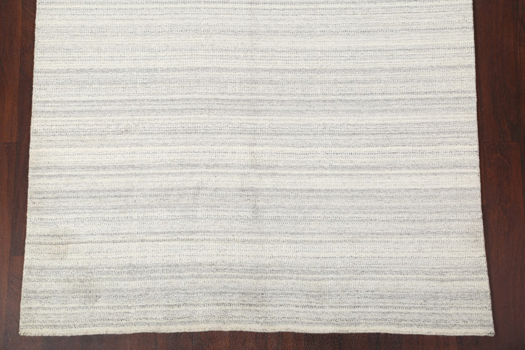 Stripe Gabbeh Oriental Area Rug 5x8