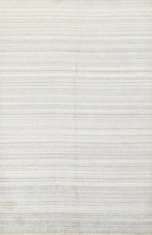 Stripe Gabbeh Oriental Area Rug 5x8