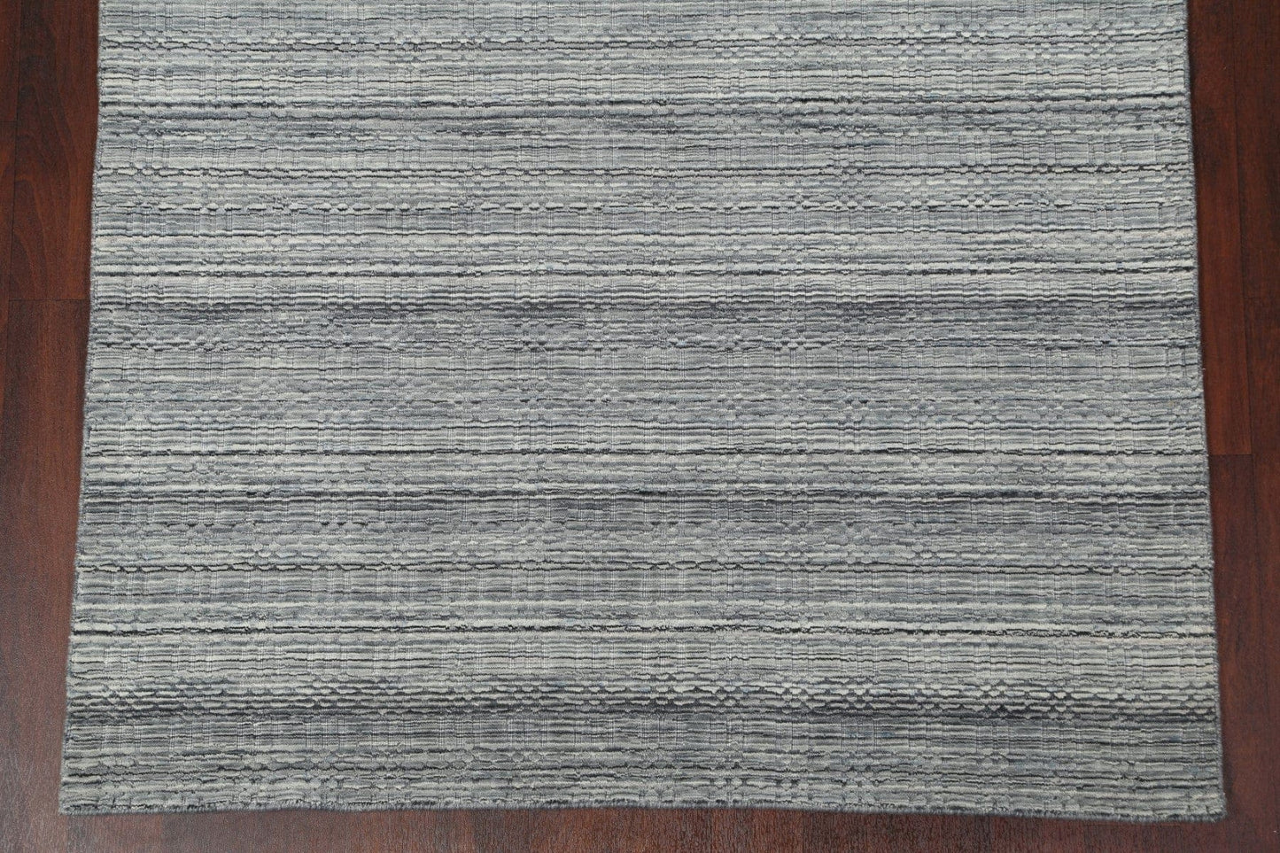 Modern Gabbeh Wool Area Rug 5x8