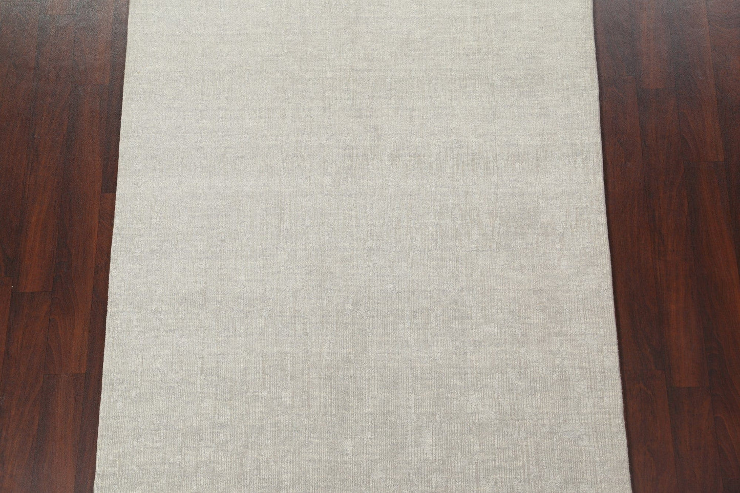 Solid Contemporary Wool Area Rug 5x8