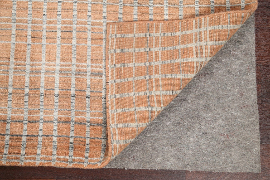 Contemporary Gabbeh Wool Area Rug 5x8