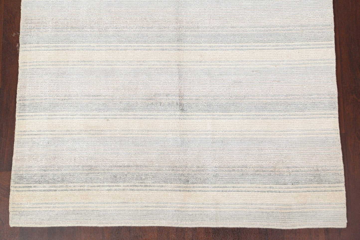 Striped Gabbeh Wool Area Rug 5x8