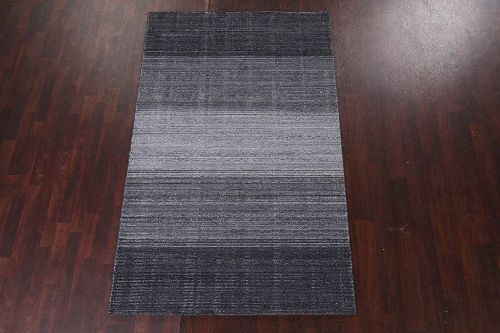 Wool Gabbeh Oriental Area Rug 5x8