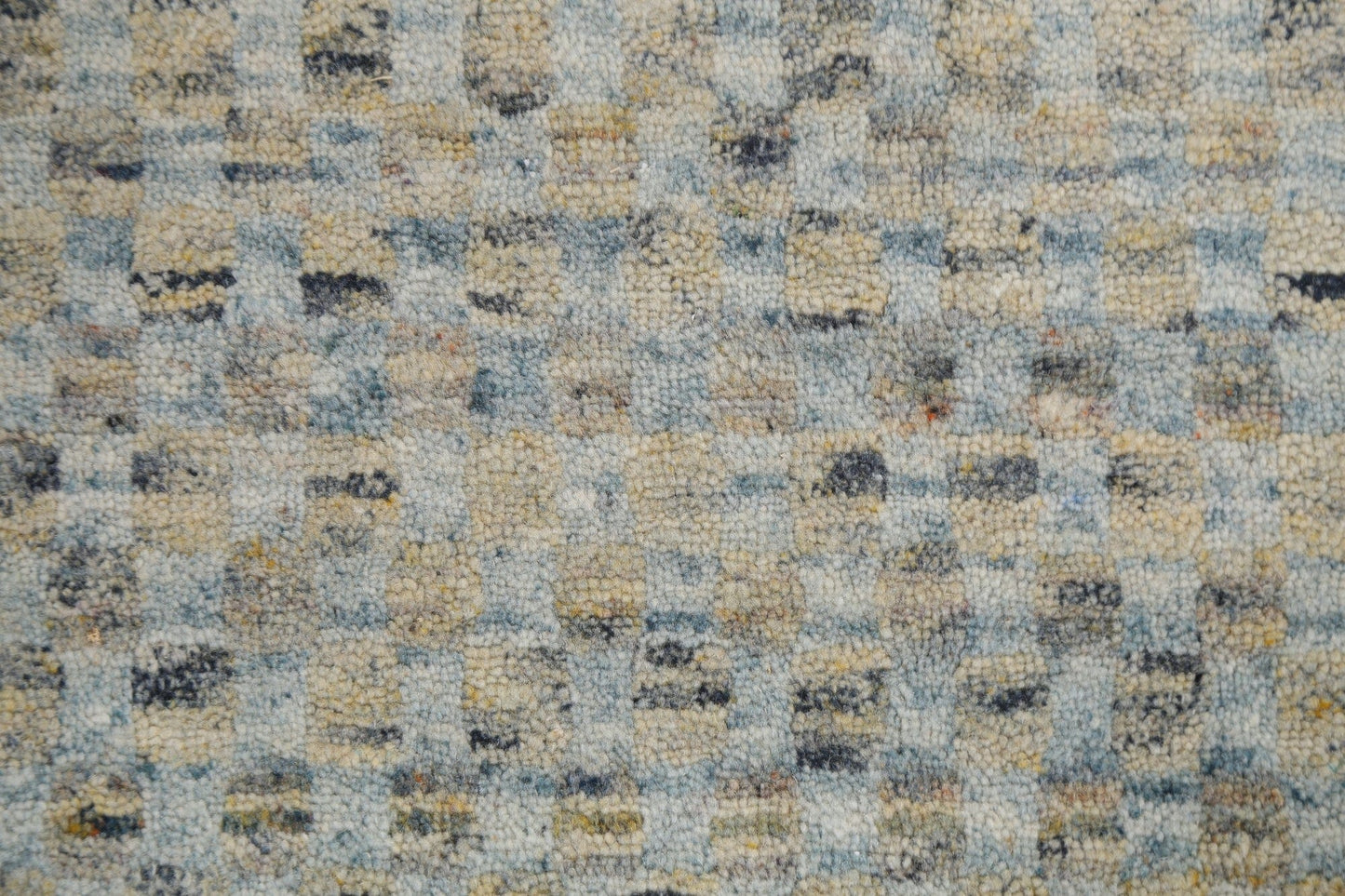 Modern Gabbeh Wool Area Rug 5x8