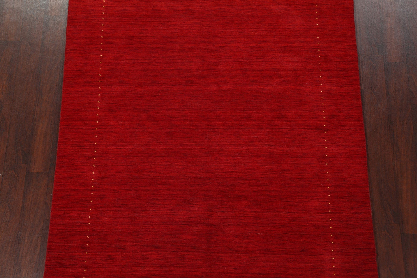 Red Wool Gabbeh Handmade Area Rug 6x8