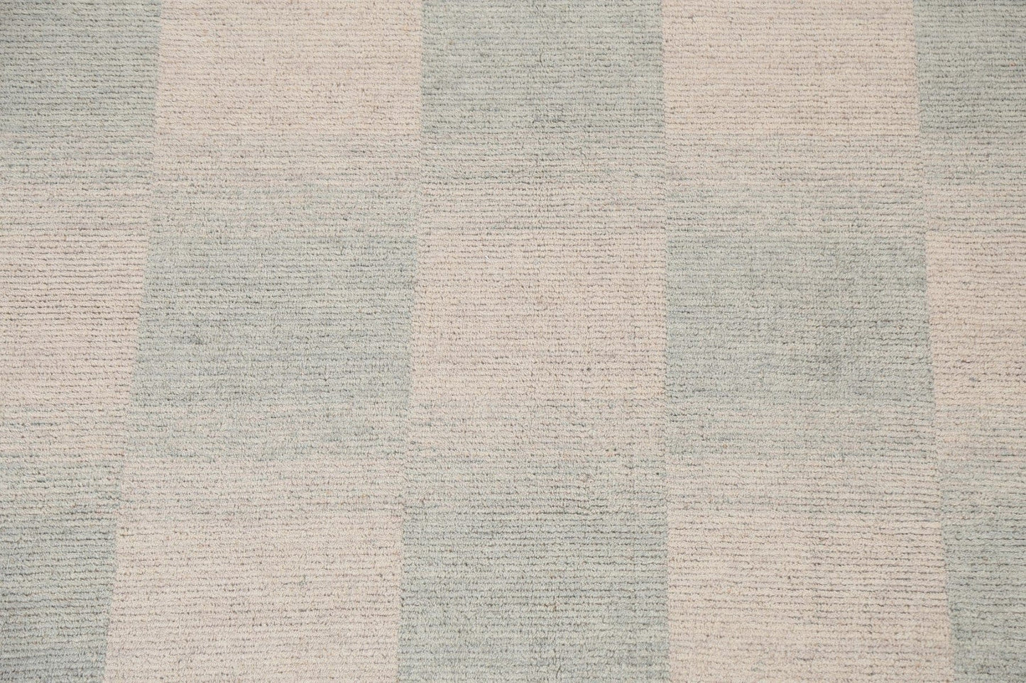 Checkered Gabbeh Wool Area Rug 5x8