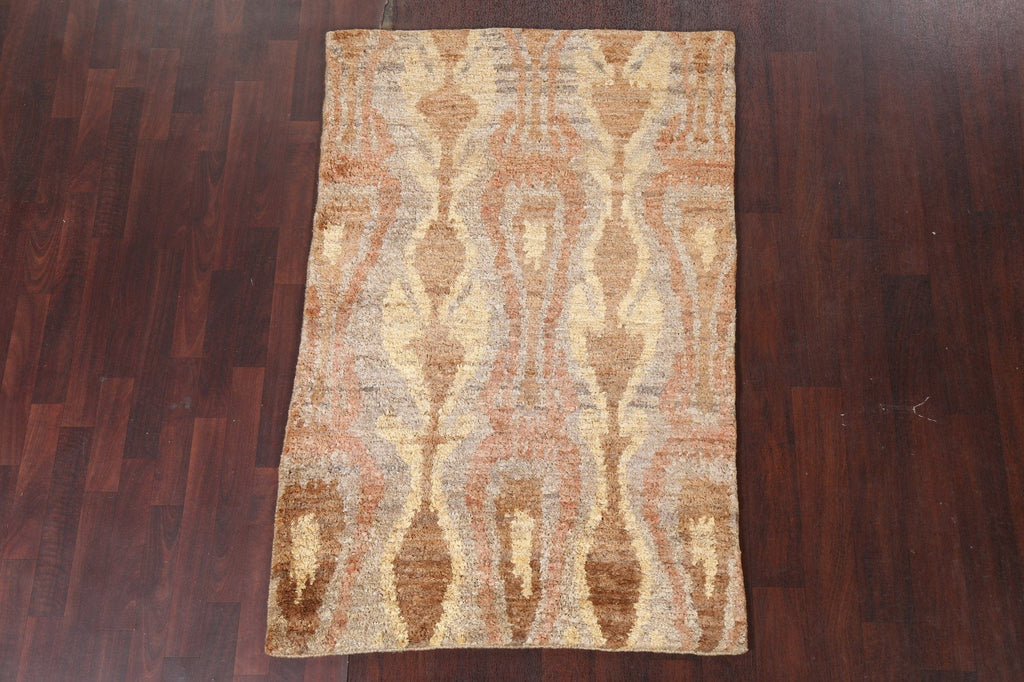 Abstract Oriental Area Rug 4x6