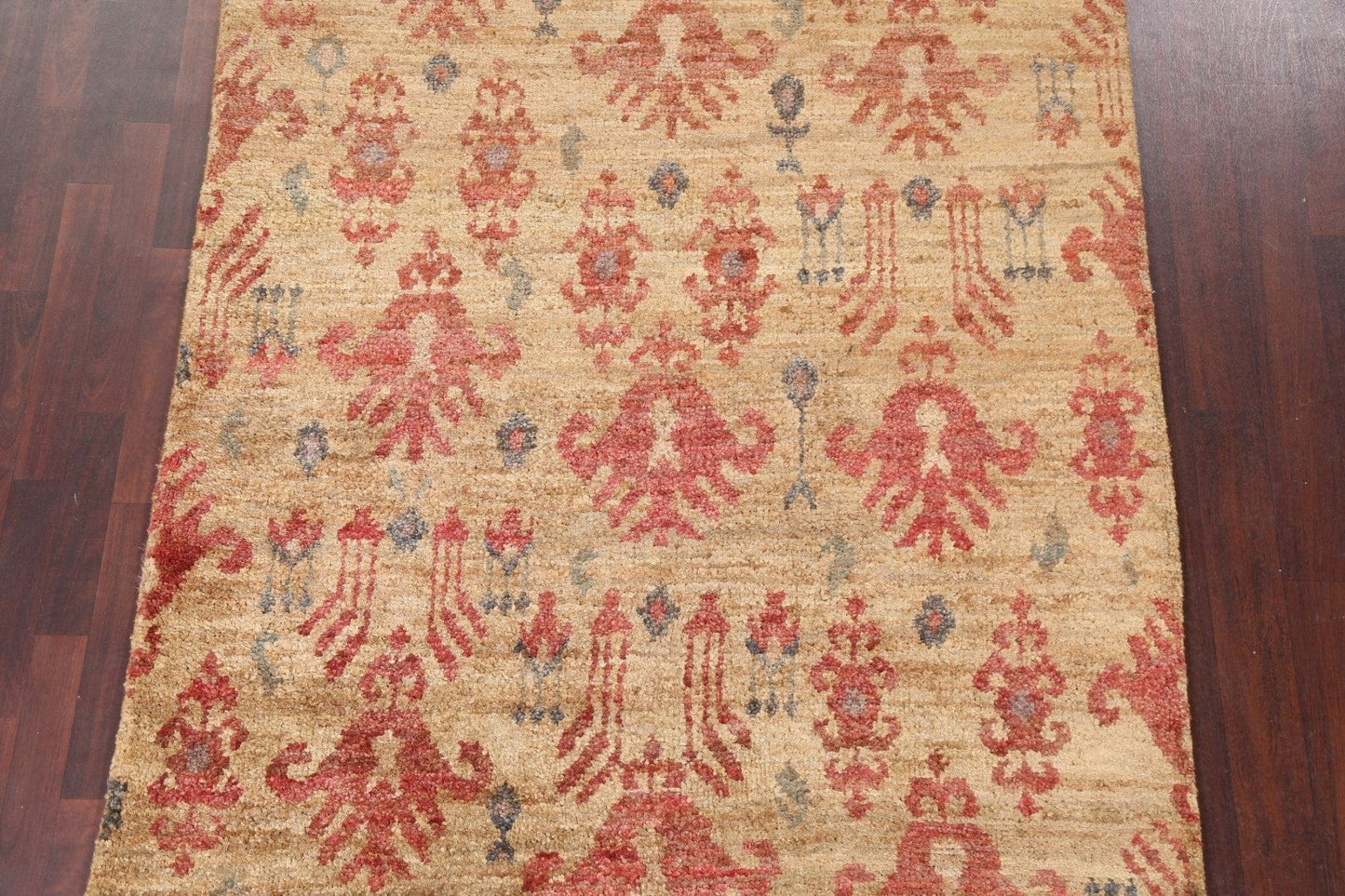 Hand-Knotted Abstract Oriental Area Rug 6x8