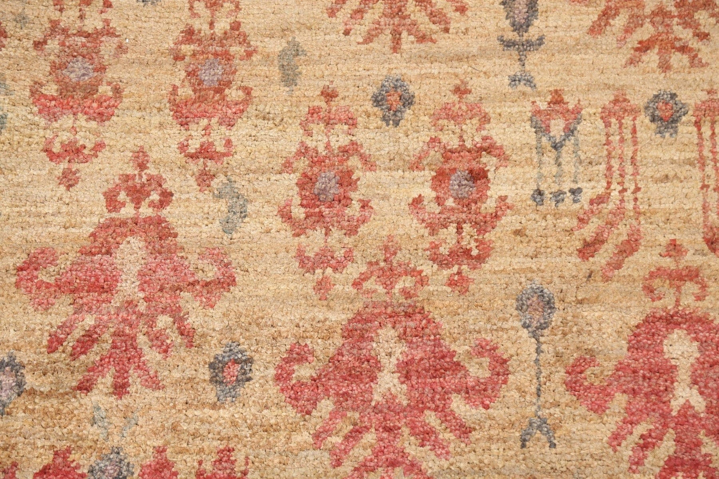 Hand-Knotted Abstract Oriental Area Rug 6x8