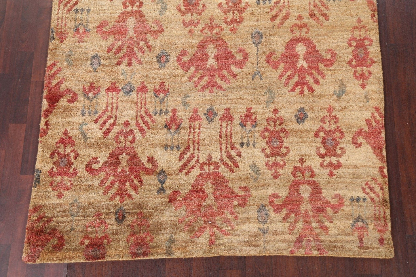 Hand-Knotted Abstract Oriental Area Rug 6x8