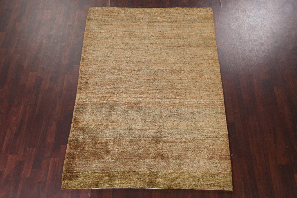 Hand-Knotted Contemporary Oriental Area Rug 5x8