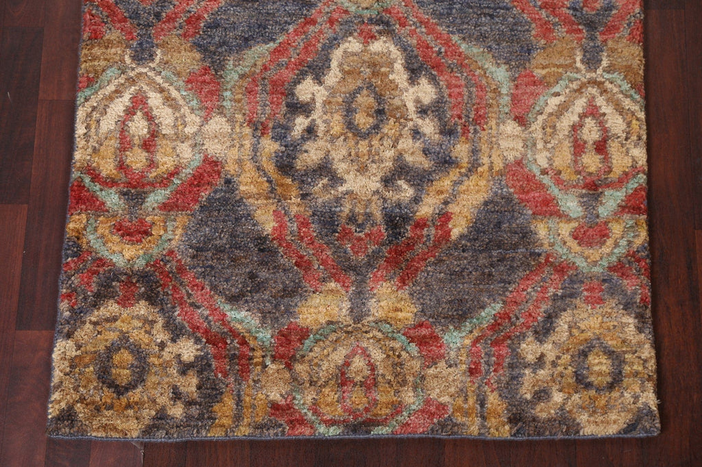 Hand-Knotted Abstract Oriental Area Rug 4x6