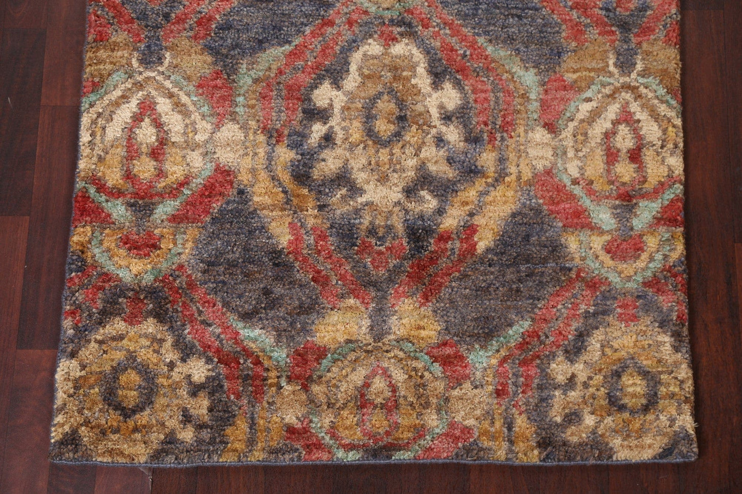 Hand-Knotted Abstract Oriental Area Rug 4x6