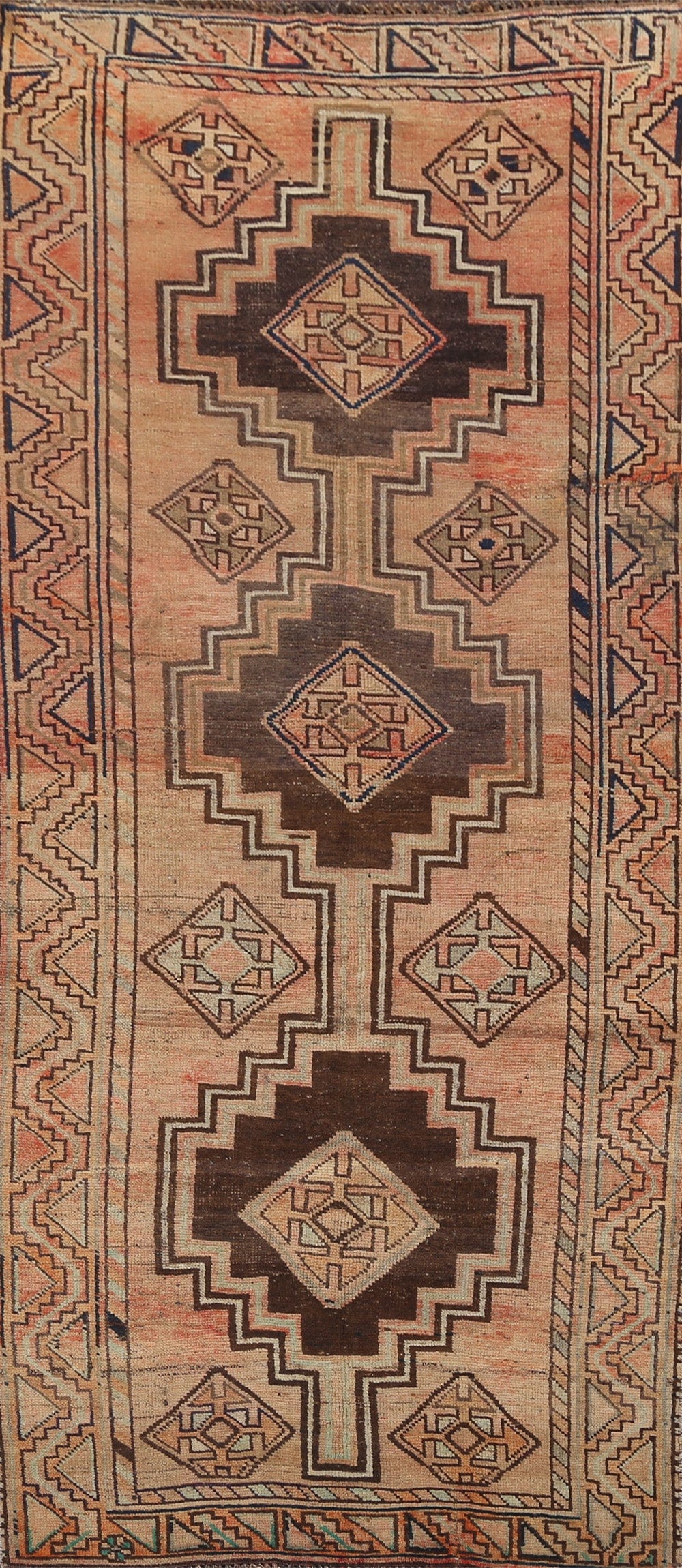 Tribal Geometric Lori Persian Area Rug 4x9