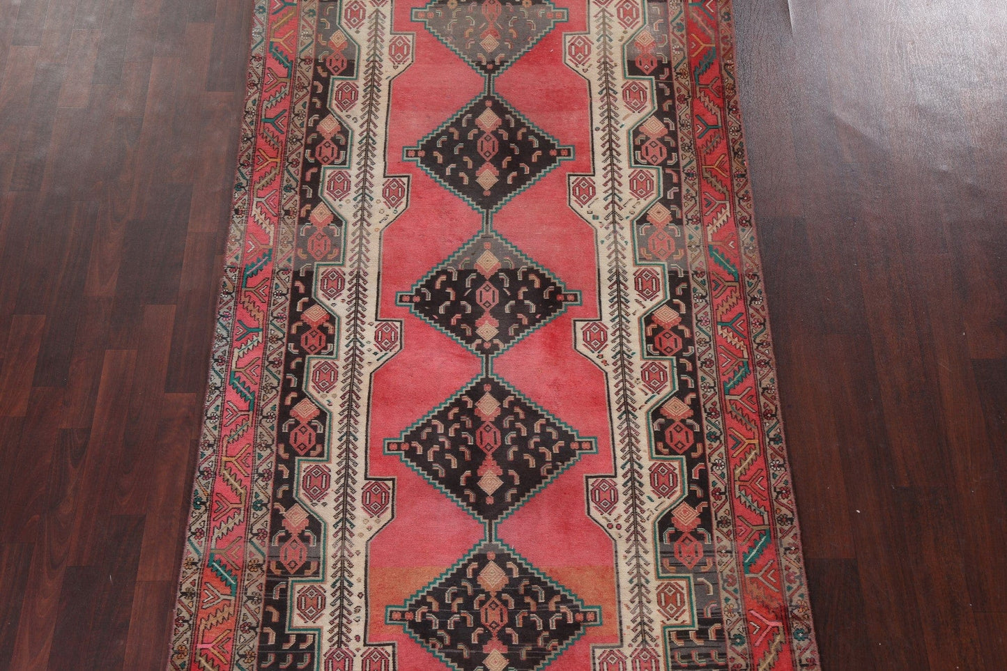 Vintage Ardebil Persian Area Rug 5x11