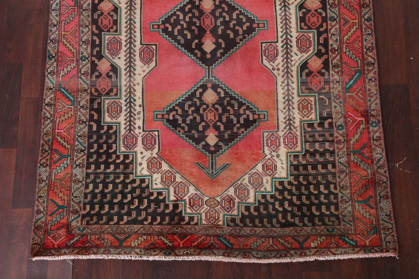 Vintage Ardebil Persian Area Rug 5x11