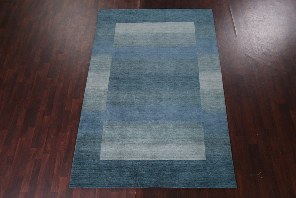 Wool Gabbeh Handmade Area Rug 6x9