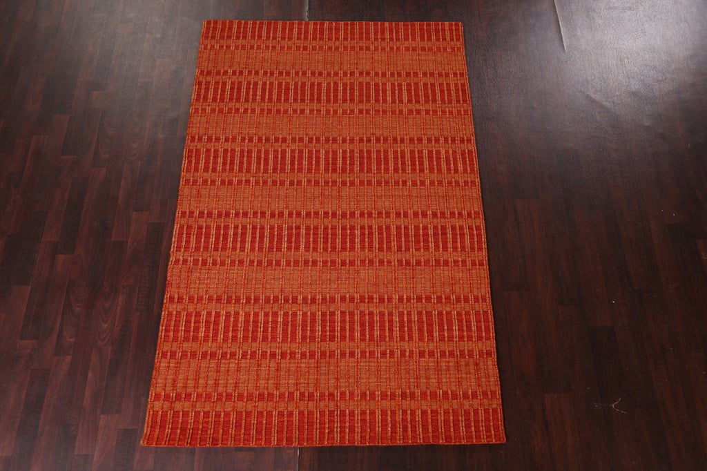 Wool Gabbeh Oriental Area Rug 5x8