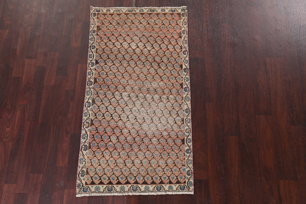 Boteh Botemir Persian Vintage Rug 3x5