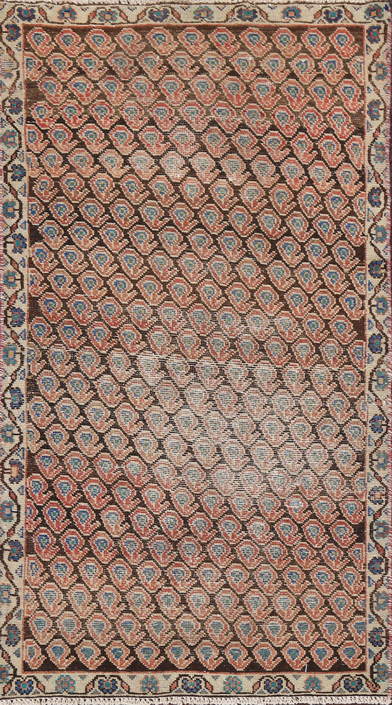 Boteh Botemir Persian Vintage Rug 3x5