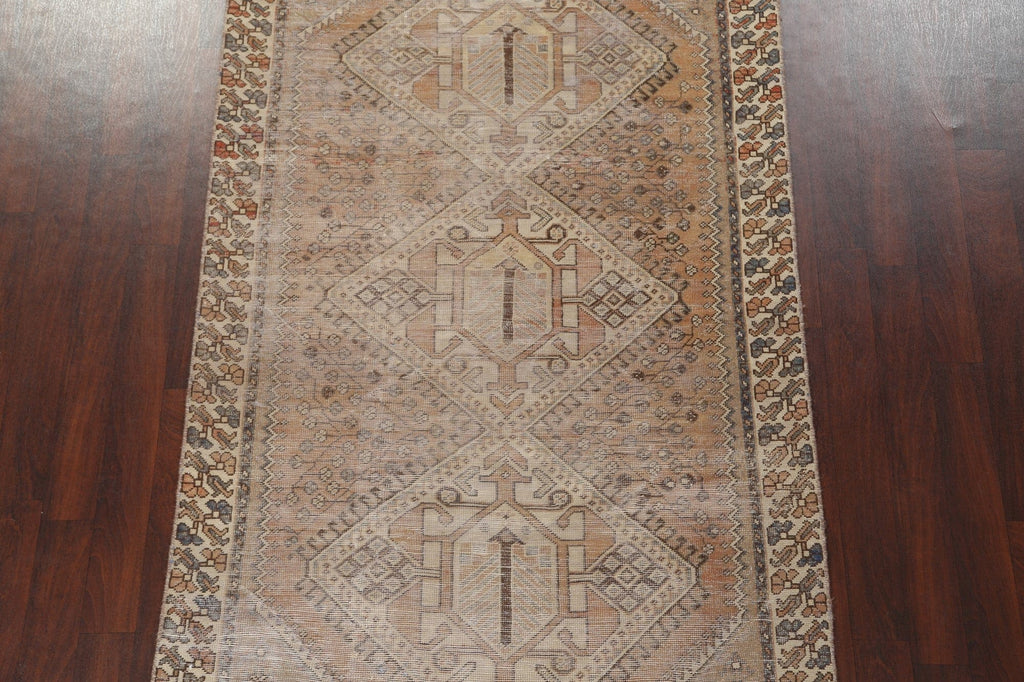 Antique Wool Bakhtiari Persian Area Rug 5x10