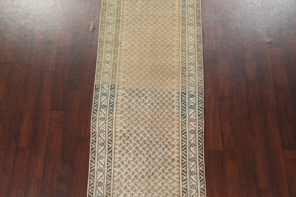 Boteh Botemir Persian Runner Rug 3x10