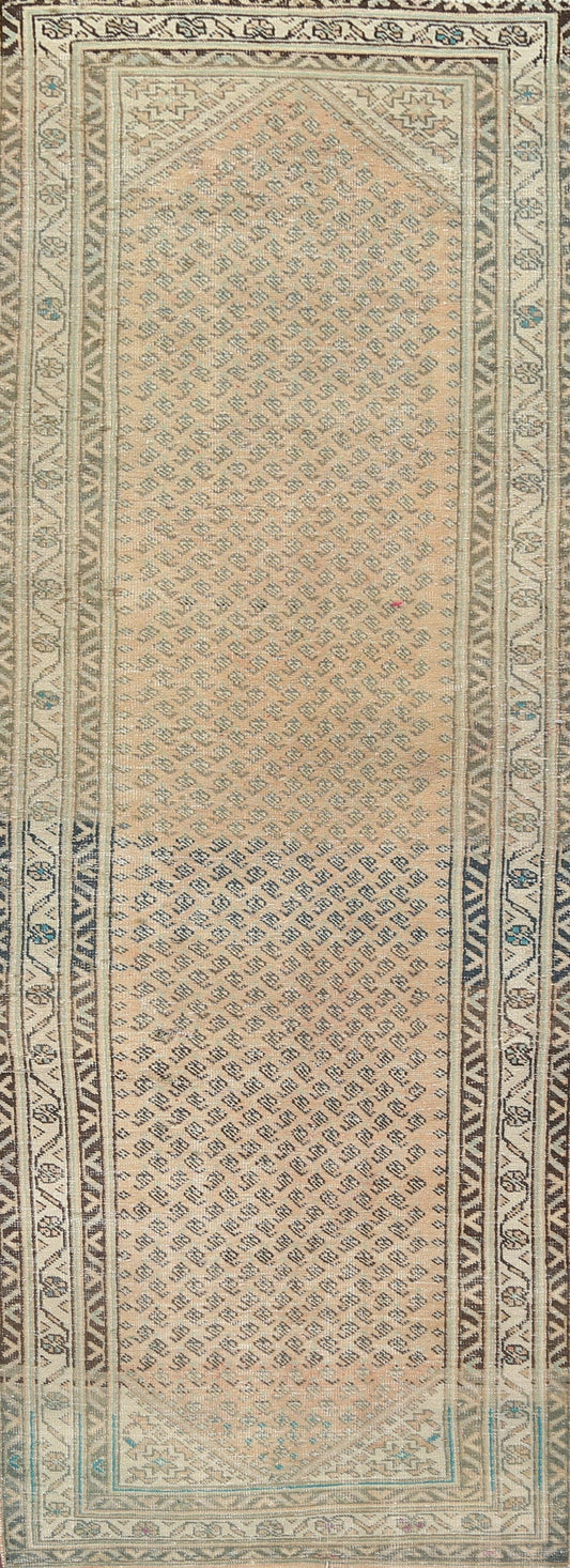 Boteh Botemir Persian Runner Rug 3x10