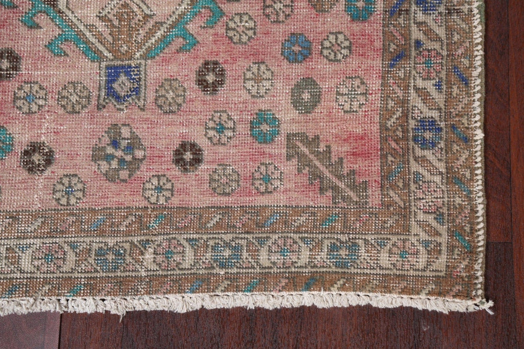 Vintage Ardebil Persian Runner Rug 3x13