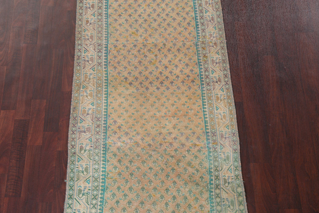 Boteh Botemir Persian Runner Rug 3x9