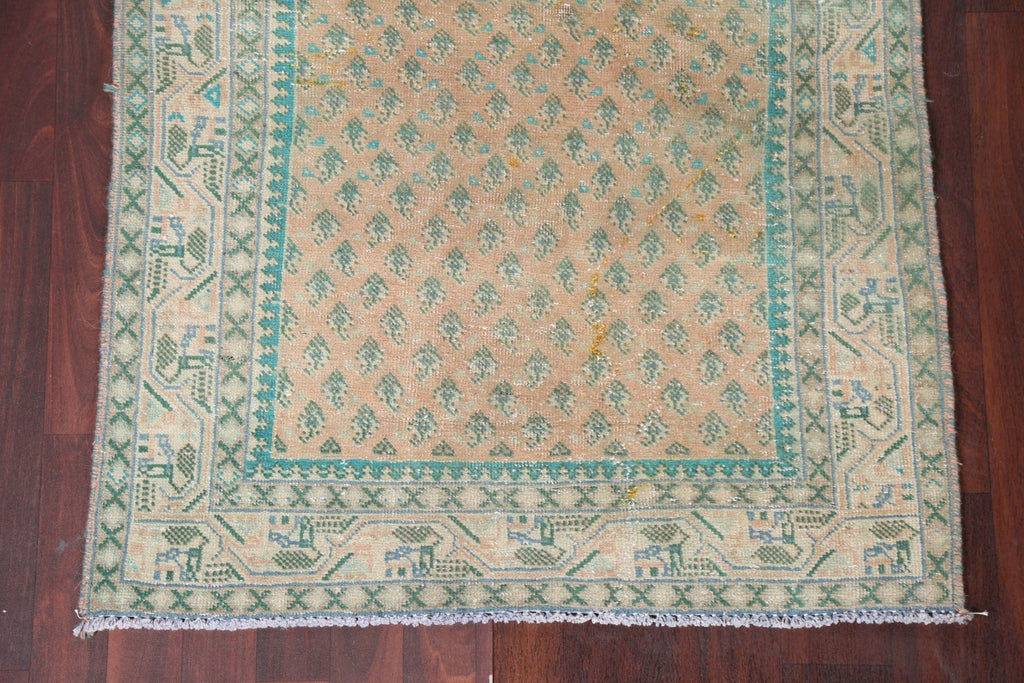 Boteh Botemir Persian Runner Rug 3x9