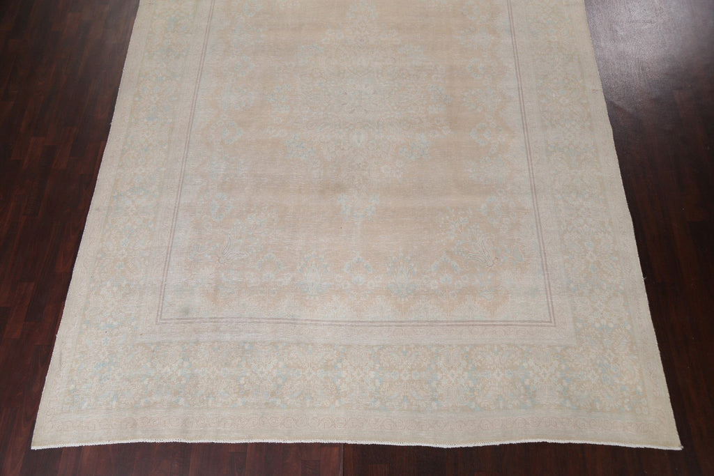 Vintage Wool Kerman Persian Area Rug 10x13