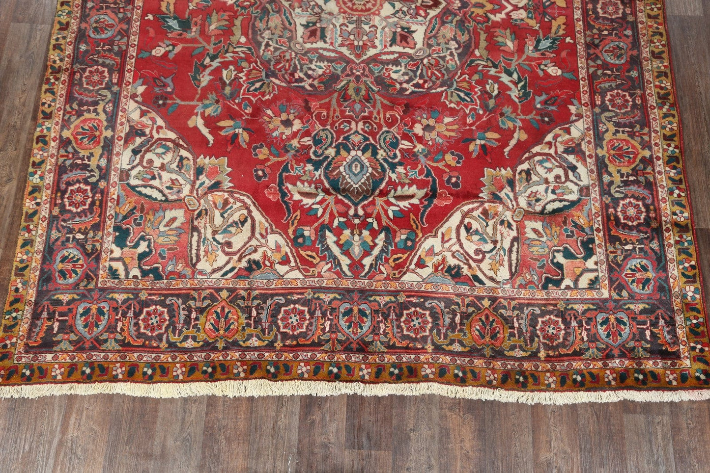 RED 10x12 Heriz Heris Serapi Persian Area Rug