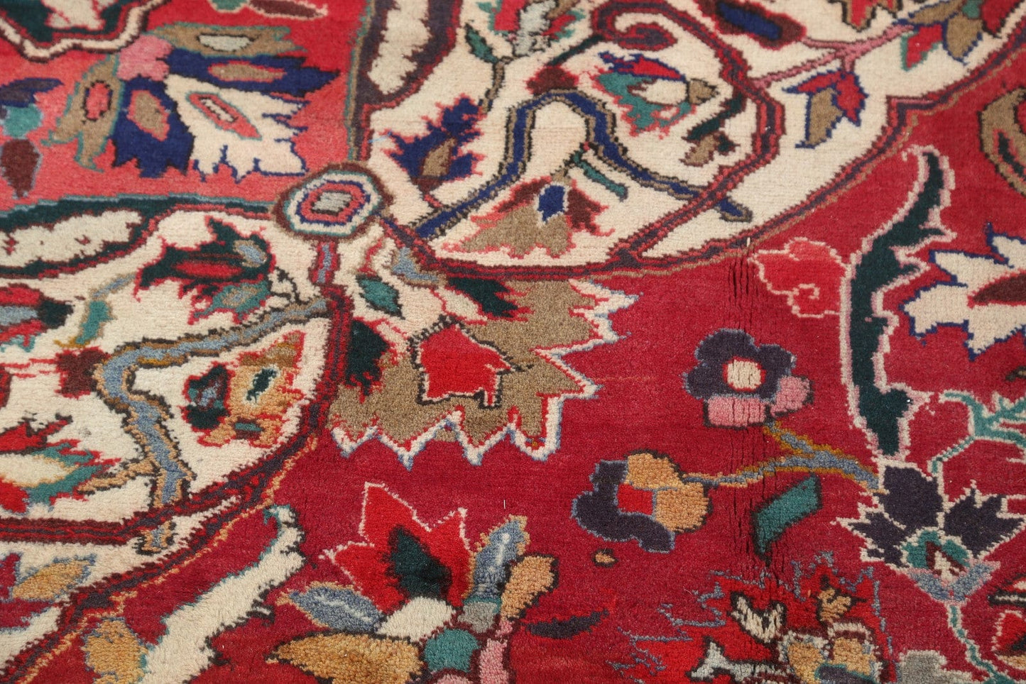 RED 10x12 Heriz Heris Serapi Persian Area Rug