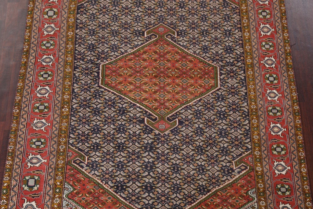 Geometric Tabriz Persian Area Rug 6x9