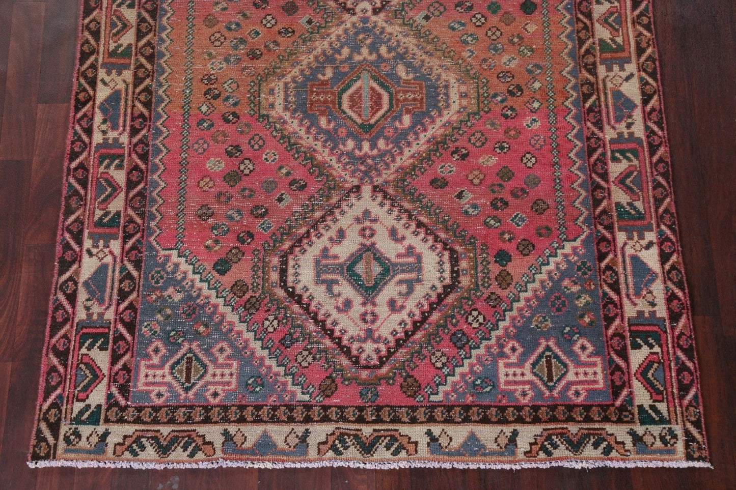Tribal Wool Sirjan Persian Area Rug 5x6