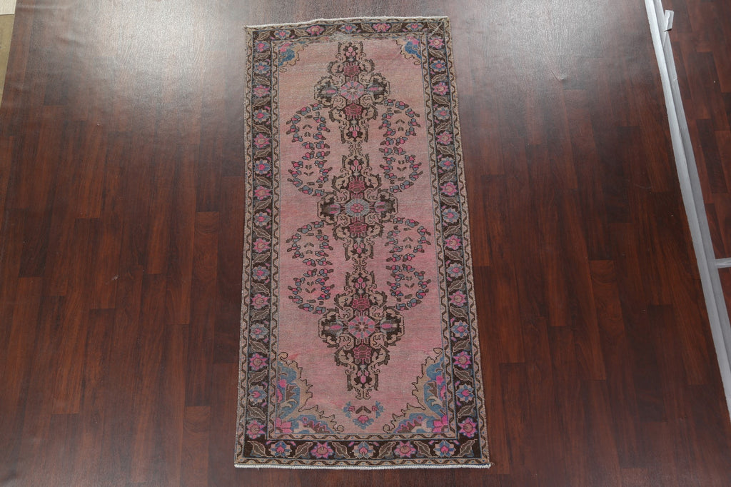 Vintage Balouch Persian Area Rug 4x8