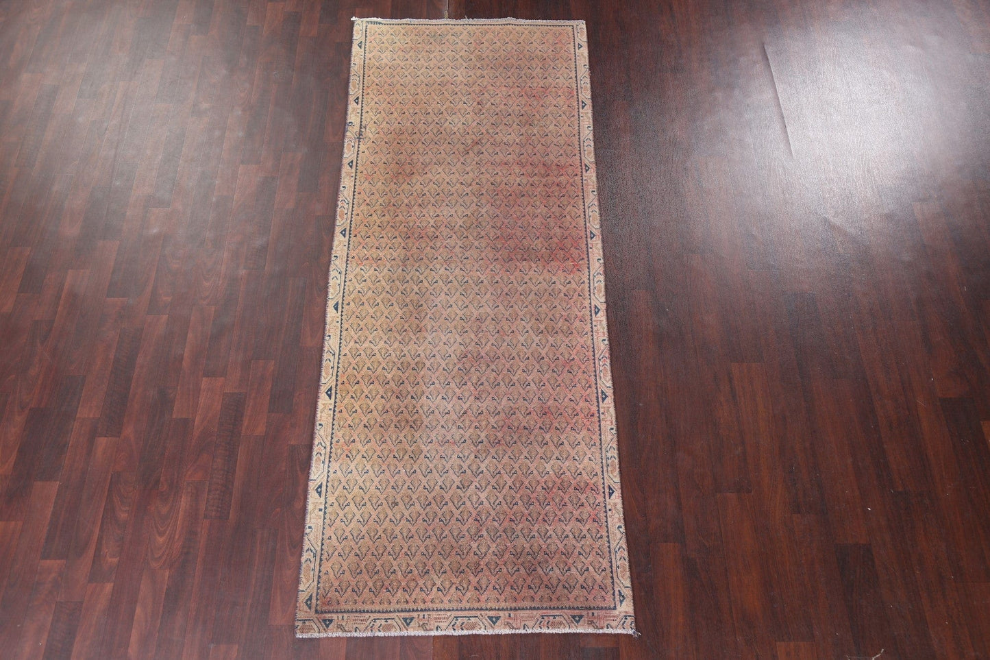 Boteh Botemir Persian Runner Rug 4x9