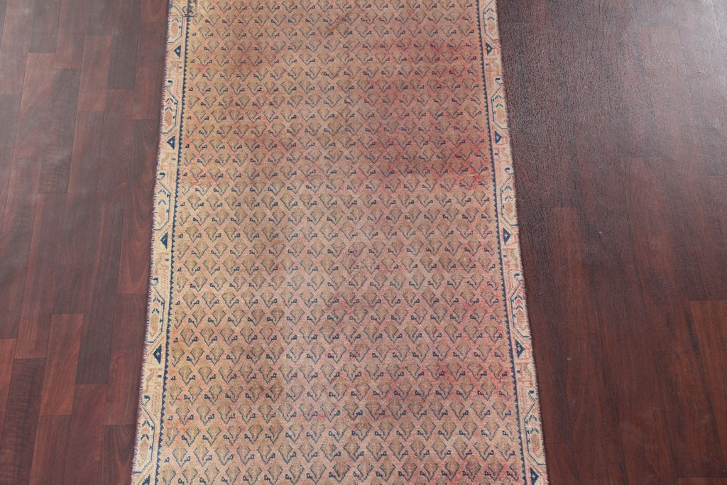 Boteh Botemir Persian Runner Rug 4x9