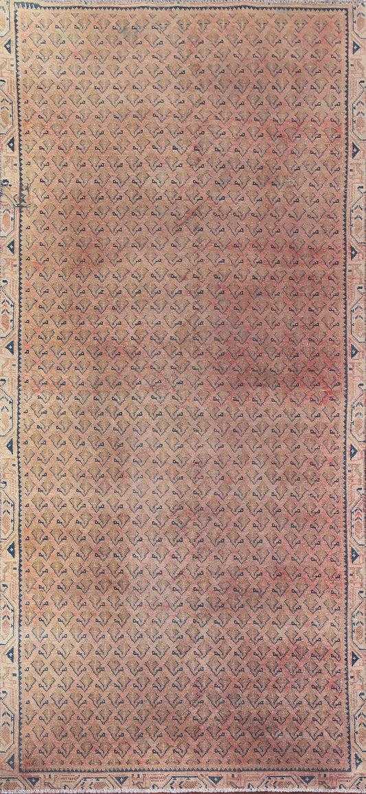 Boteh Botemir Persian Runner Rug 4x9